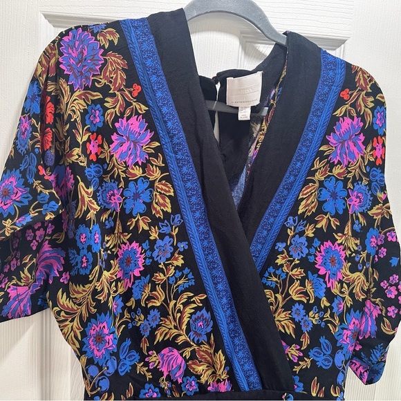 Anthropologie Multicolor Floral Jumpsuit - Picture 5 of 8